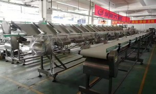 海參捕撈季將至，海參重量大小自動(dòng)分級(jí)秤正緊密備貨中